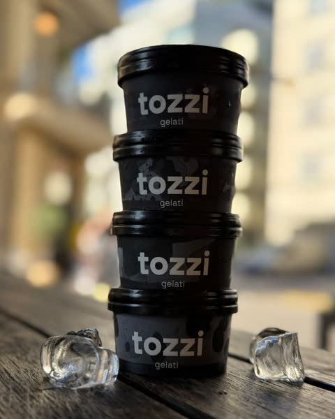 Marke · Glacebecher · Tozzi Gelati